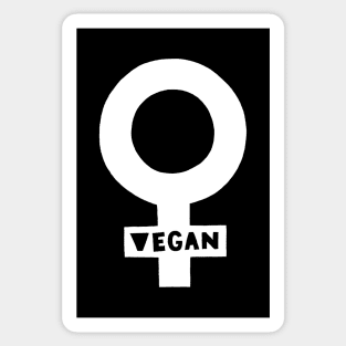 Vegan Feminist Sticker